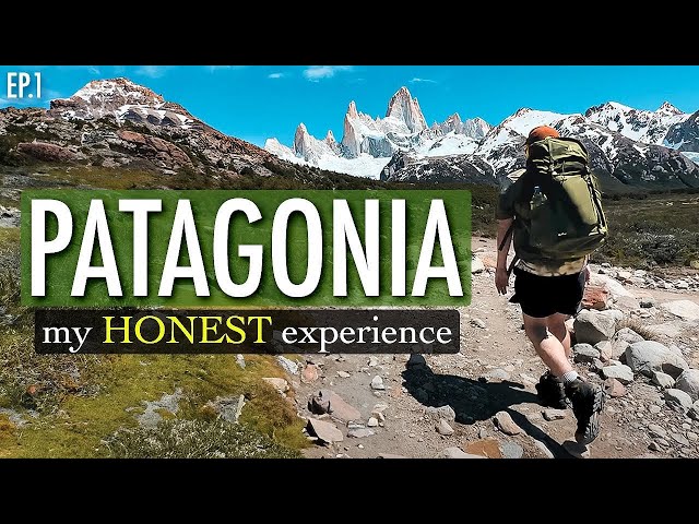 Solo Backpacking PATAGONIA 🏔️ ARGENTINA : An HONEST Travel Vlog