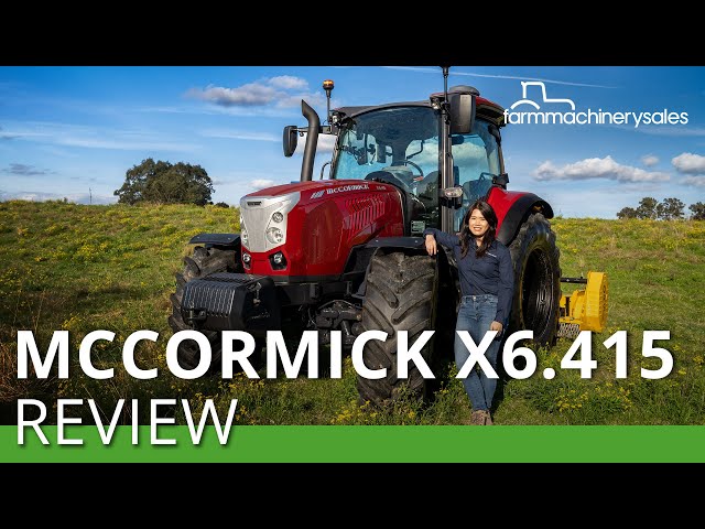 2024 McCormick X6.415 tractor Review | Utility with the lot