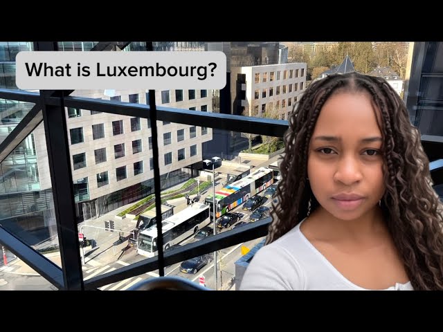 🇱🇺 Luxembourg for beginners: The Capital City |  The richest country in the world | Travel diary