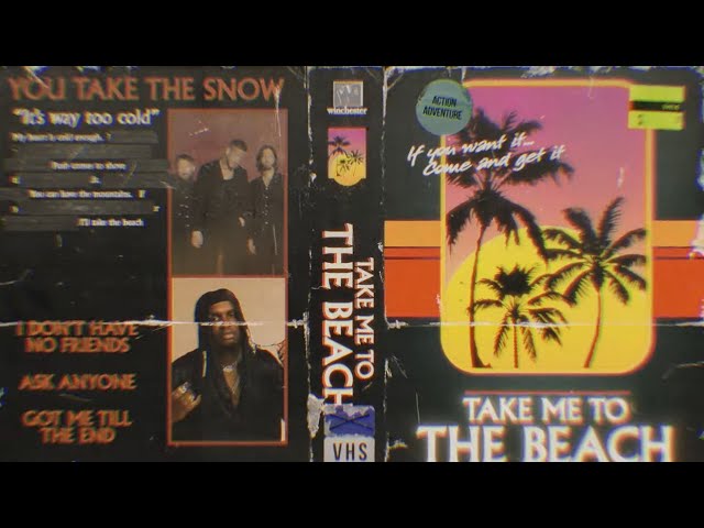 Imagine Dragons - Take Me to the Beach (feat. Baker Boy) [Official Lyric Video]