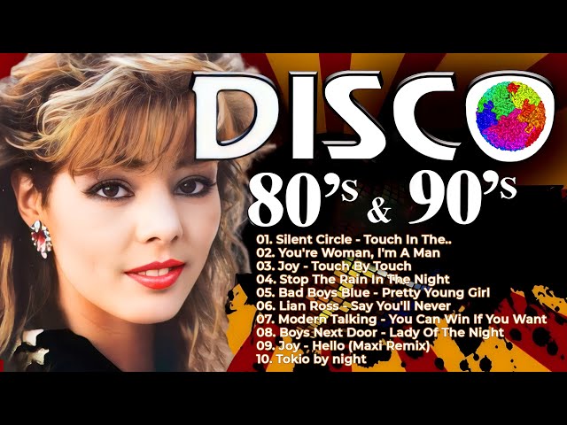 C.C.Catch, Modern Talking, Sandra, Boney M,Laura Branigan-Timeless Disco Megamix Song of the 80s 90s