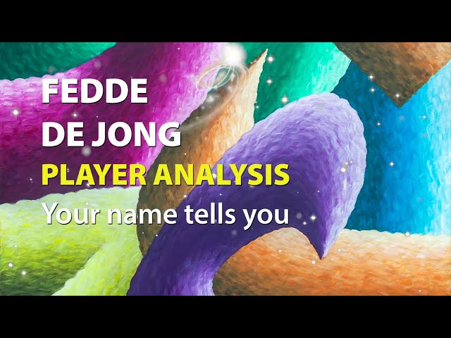 FEDDE DE JONG / PLAYER ANALYSIS ⚽ AZ ALKMAAR 🌈