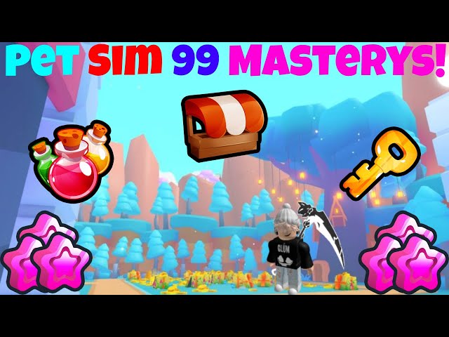 How to Level All Masterys Fast in Pet Sim 99