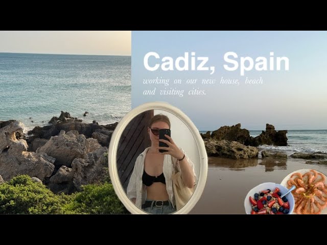 South of Spain vlog | beach, decorating our new house & visiting Cadiz