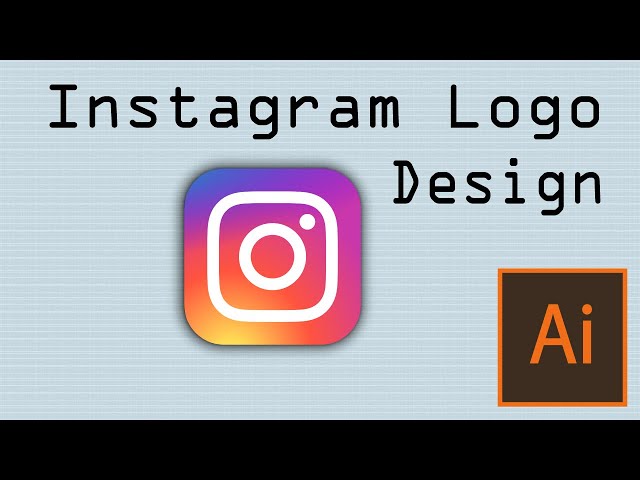 Instagram Logo Design In Illustrator | Instagram Logo Make In Illustrator | Instagram logo Create