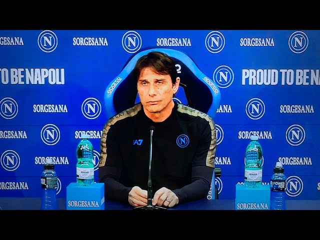 Antonio Conte Conferenza Stampa Pre Lazio-Napoli: "Dobbiamo Ringraziare I Ragazzi"‼️