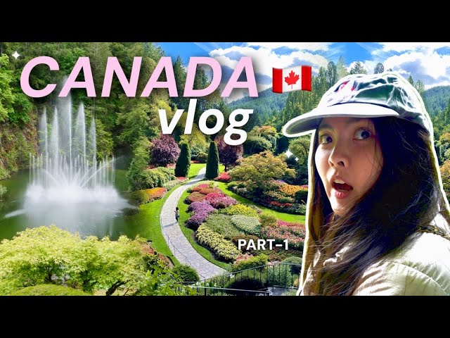 Canada Vlog | Seattle➡️victoria bc, tea at the fairmont empress, butchart gardens