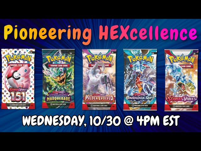 First Ever PokeHEX Bundle Break! (10.30.24 Live Stream Replay)