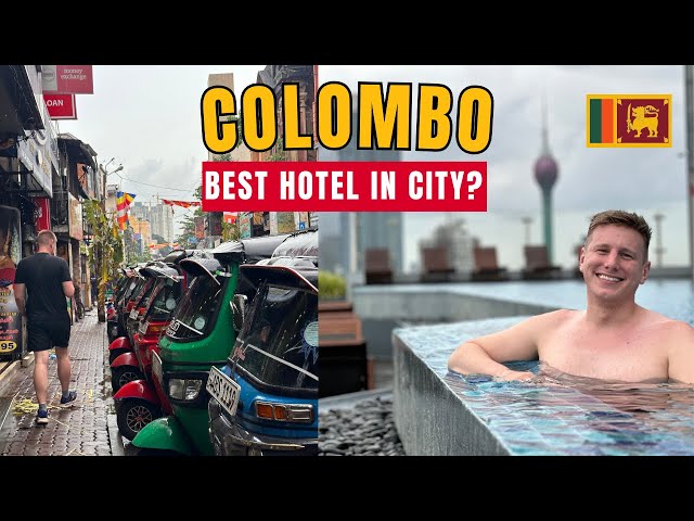 Colombo's BEST Hotel - AMAZING Rooftop Bar & Pool 🇱🇰