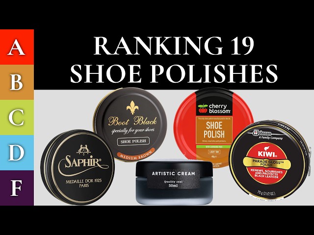 Ranking Shoe Polishes (19 BEST & WORST Brands) ft. @arterton.london