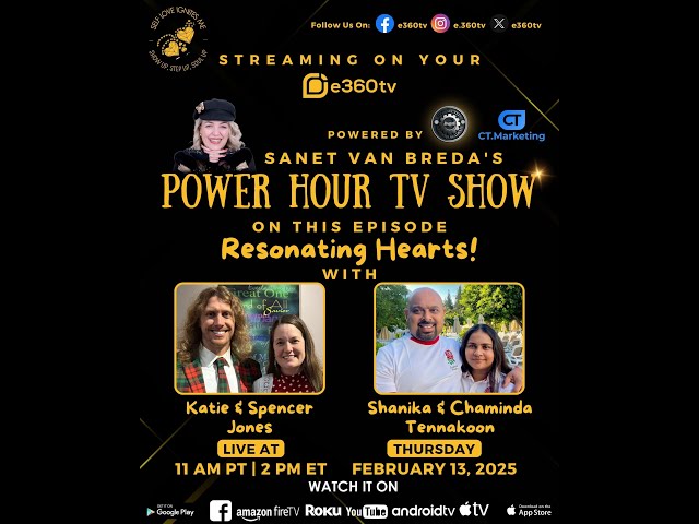 S3E11 Power Hour TV Show - Resonating Hearts!