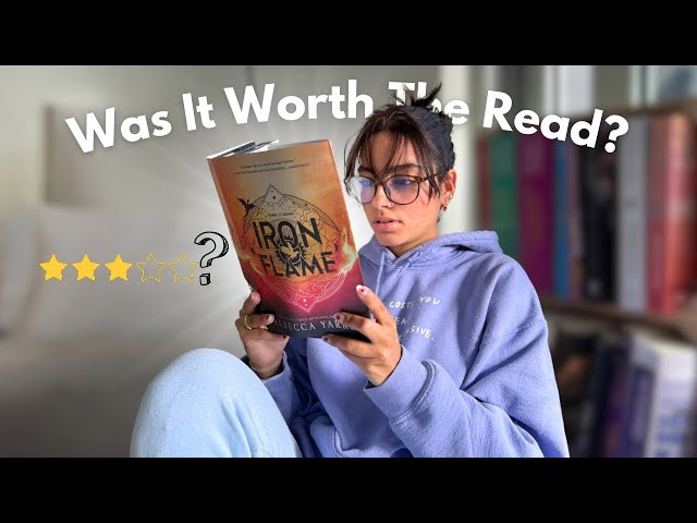 Reading Iron Flame in 20 Hours: HONEST REVIEW (TikTok's Viral Books) | SHELVED Ep.1