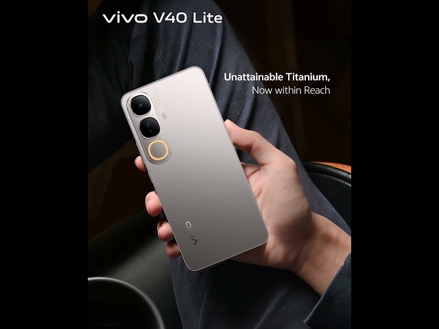 Titanium Silver | vivo V40 Lite