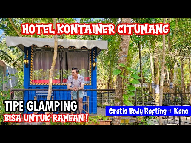 Hotel Kontainer Di Citumang Pangandaran | Menginap Di Tengah Alam Yang Asri Hau Eco Lodges Citumang