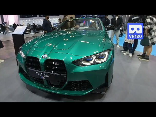 3D 180VR 4K BMW M4 xDrive Competition Convertible 😎😎 VR Dream Car