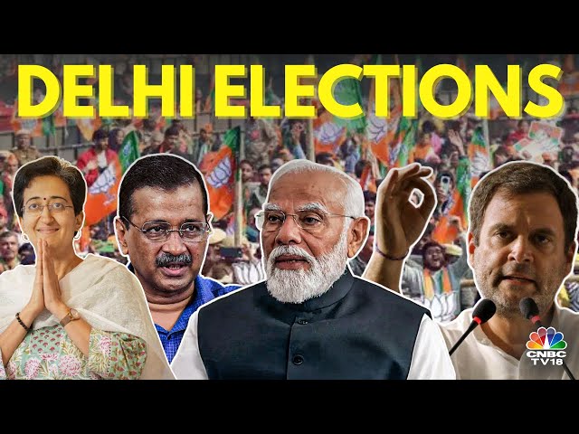 Delhi Elections 2025 LIVE | Delhi Votes Today, Triangular Contest Between AAP, BJP & Congress | N18L