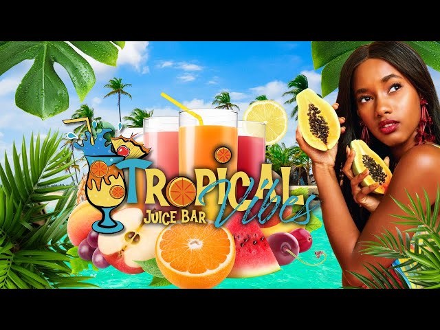 Part 3 of my Tropical Vibes Juice Bar branding series is here!