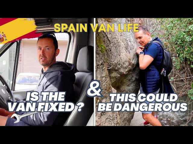 IS OUR VAN FIXED ? | Visiting Los Cahorros | VAN LIFE SPAIN