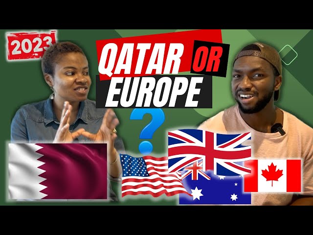 Difference between working and living in Qatar and Europe