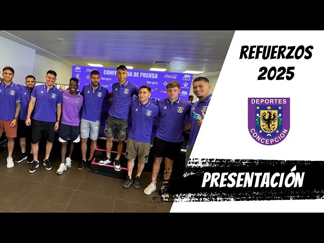 Conferencia | Actualidad de Deportes Concepción y presentación de los refuerzos 2025