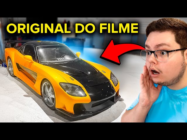 ACHEI OS CARROS ORIGINAIS DO VELOZES E FURIOSOS e que PAUL WALKER DIRIGIU!