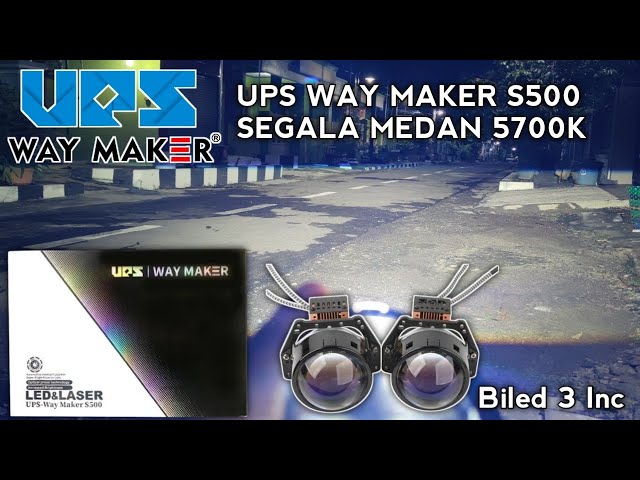 BILED UPS WAY MAKER S500 PROJECTOR MOBIL PREMIUM ‼️