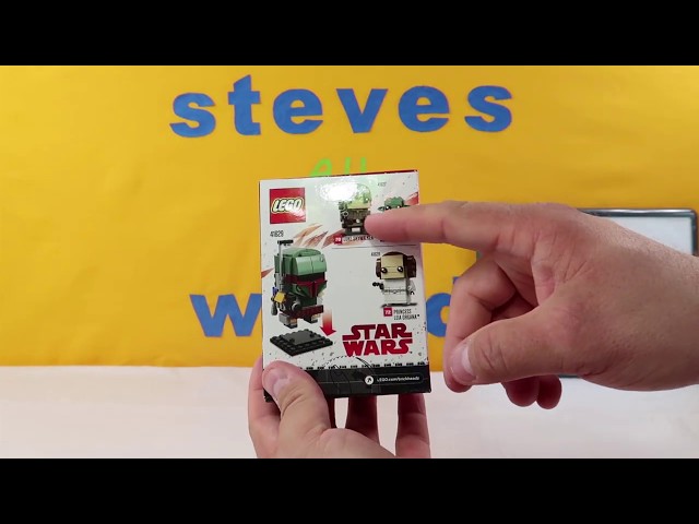 Lego Brick Headz - Boba Fett - Merry Vlogmas Day 12!