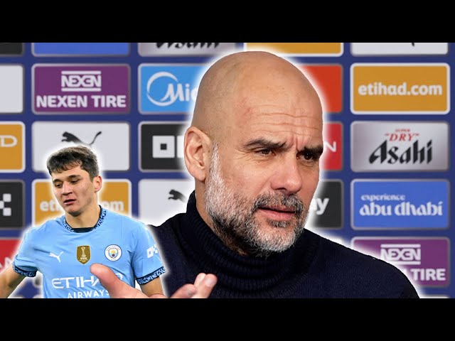 'Khusanov is YOUNG! He will take a LESSON AND LEARN!' | Pep Guardiola | Man City 3-1 Chelsea