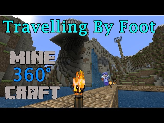 Travelling By Foot | Minecraft 360 Degrees