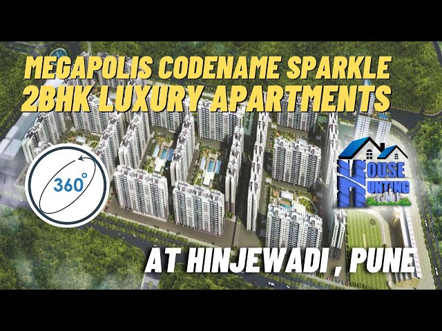 360 Visuals of Lavish 2 and 3Bhk flats l Codename Sparkal, Hinjawadi Project by Kumar realators Pune