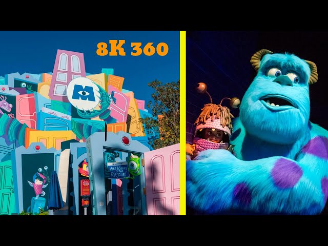 Monsters Inc Mike and Sulley to the Rescue | Disney's California Adventure | Full Ride