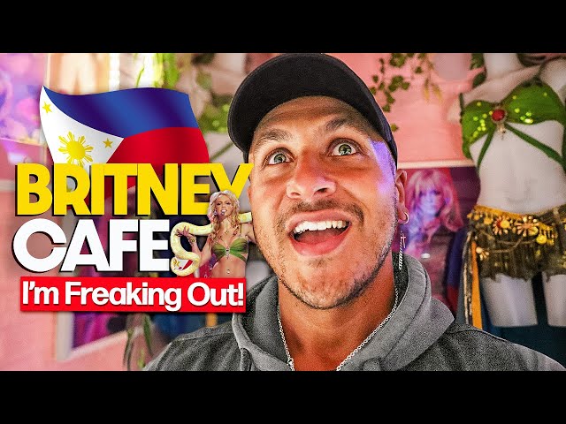 INSIDE INSANE BRITNEY SPEARS CAFE in MANILA 🇵🇭