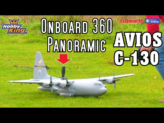 HobbyKing / Avios Lockheed C-130 Hercules 360 PANORAMIC: You Control The View !