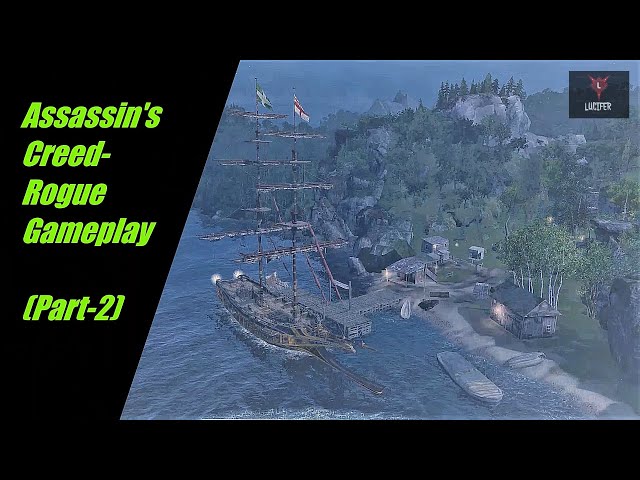 Assassin's Creed Rogue Gameplay  (Part 2) (80% sync) (Take over the gang headquarters)