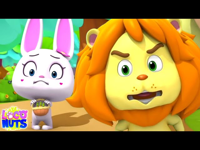 The Lion And The Rabbit Story - Sing Along | Pretend and Play Song | Short Stories for Kids