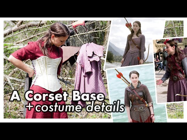 Making a Fantasy Corset for Narnia Costumes + Details of Susan's Outfits