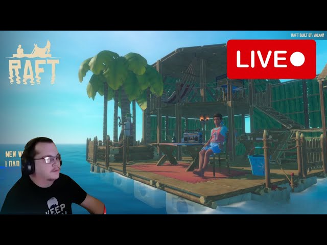 🚤 Raft LIVE! Survive, Build, Explore – Join the Adventure with Javeed Javeed 🌊