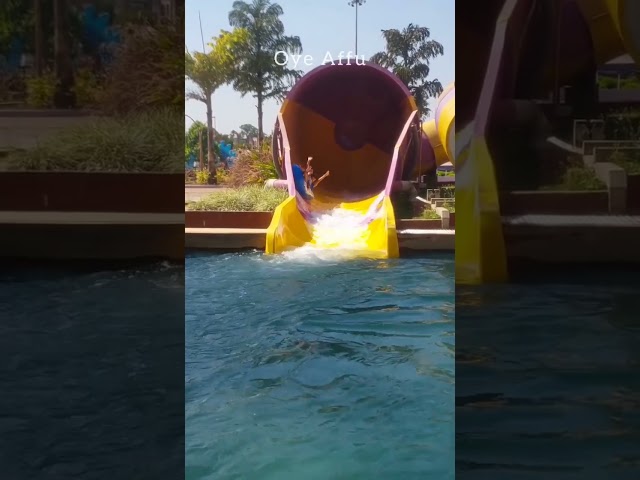 tornado thrill rides at waterpark | wet n joy water park #shorts #wetnjoy