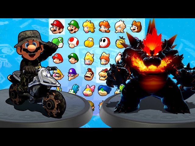 Mario Kart 8 Deluxe [2 Player] - Captain Price Mario Vs Fury Bowser