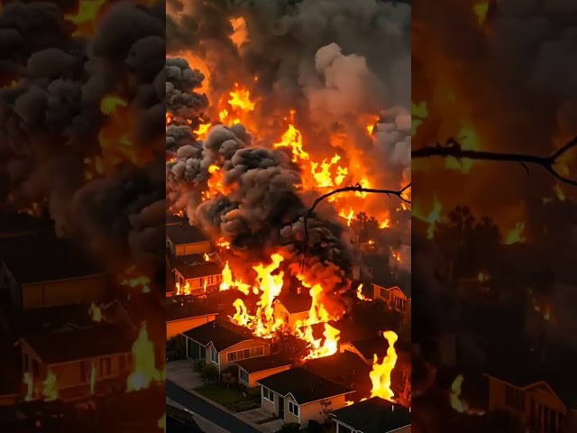 La fire USA. #fire #koreanhindisongs #btsfire #explosion #kpopmusic #koriansong #firefighter #nyc