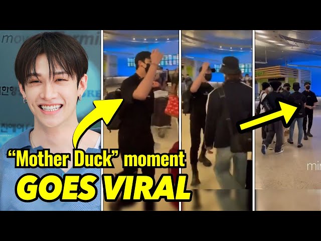 “Mother” Duck Bang Chan Had To Reign In His “Duckling” Stray Kids Members In An Adorable Clip