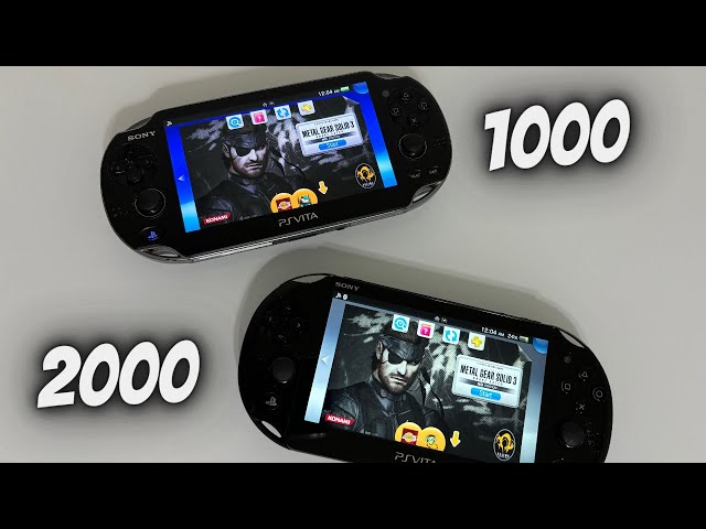 PS Vita 1000 VS PS Vita 2000 - Which one is better?