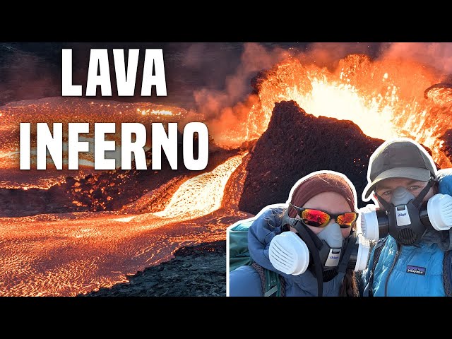 Vulkanausbruch in Island 🌋: Einmaliges Erlebnis am Rande der Lava