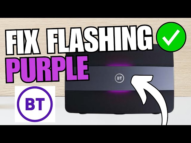 How To Fix BT Smart Hub Flashing Purple & No Internet