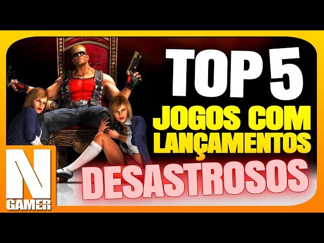 TOP 5: Jogos com Lançamentos Desastrosos - Noberto Gamer