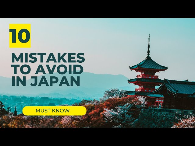 10 Things You'll Regret Not Knowing Before Visiting Japan | Avoid These Common Mistakes In Japan