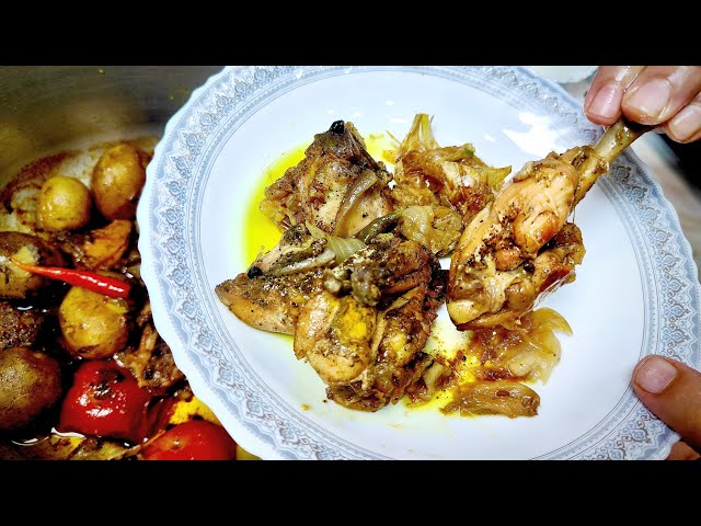 Chicken Dum Pukht Easy Style Recipe | 1/2kg Chicken Se Dheer Saara