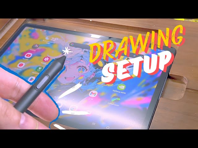 My Samsung Tab S8/S9 Drawing Setup