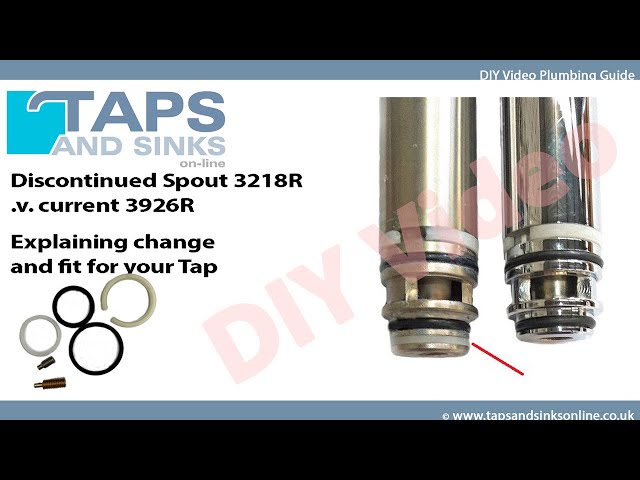 Kitchen Tap Spout 3218R (discontinued) replaced by improved Spout 3926R.