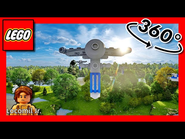 Lego Star Wars [360º VR]  Bombardero de la resistencia (911944)